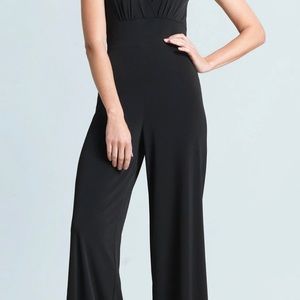 Clara sun woo Signature jumpsuit black